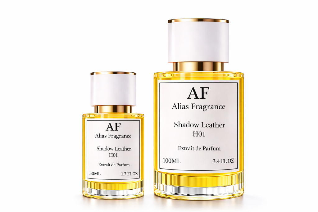 H01 – Shadow Leather – Extrait de Parfum